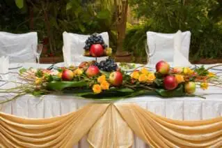 boda temática de manzana