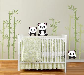 Calcomanías de pared Panda de In An Instant Art