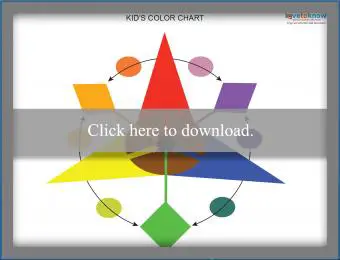 rueda de colores para niños