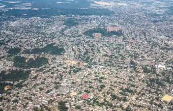Vista aérea de Manaos, Brasil