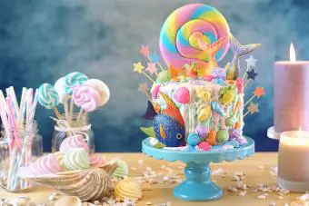 Pastel de Sirena Candyland