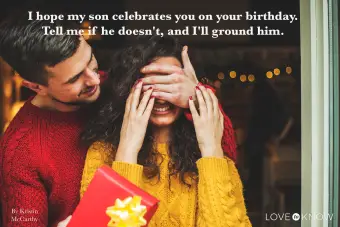 Espero que mi hijo te celebre en tu cumpleaños.