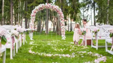 Cómo decorar un parque para una boda