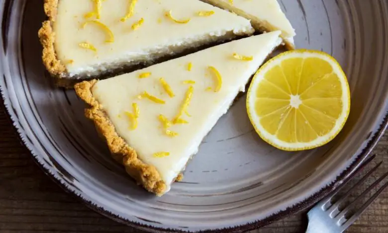 Recetas súper fáciles de tarta de queso con limón
