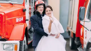 Ideas de boda de bombero