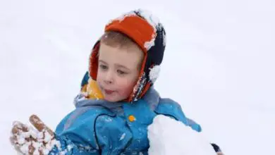 Seguridad en la nieve para niños en edad preescolar