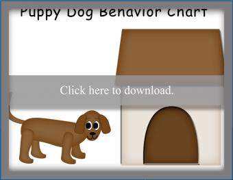Gráfico de comportamiento del cachorro