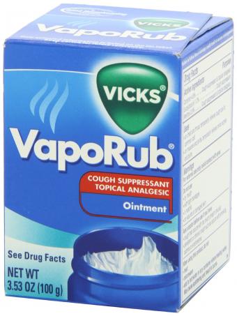 Ungüento para la tos de pecho Vicks VapoRub, original, 3.53 oz