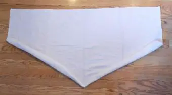 paso 1 toalla cisne
