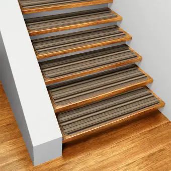 alfombra de escalera