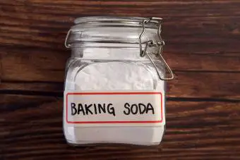 bicarbonato de sodio en frasco