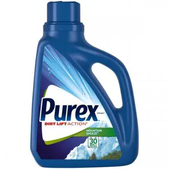 Detergente líquido para ropa Purex, Mountain Breeze, 57 cargas, 75 onzas líquidas
