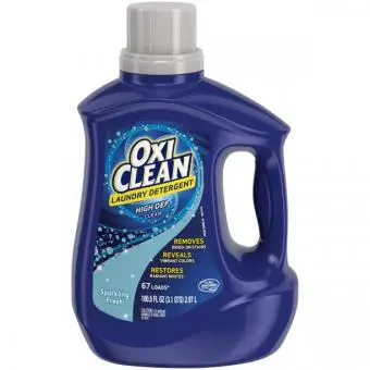 Detergente líquido para ropa OxiClean, aroma fresco espumoso, 100.5 oz.