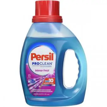 Persil ProClean Power-Liquid Detergente para ropa, fresco intenso, 40 onzas líquidas, 25 cargas