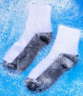 Blanquear calcetines con bicarbonato de sodio