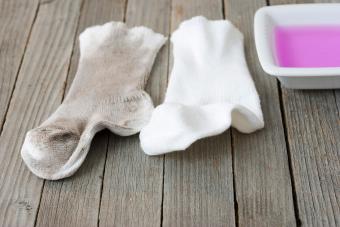 calcetines sucios y limpios
