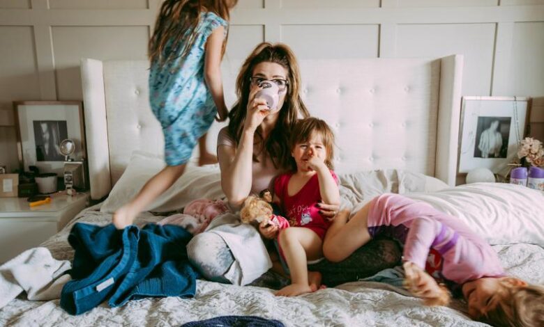 13 maneras en que una mamá ocupada se escabulle en algunos momentos para mí