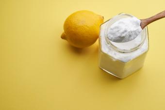 bicarbonato de sodio y limon